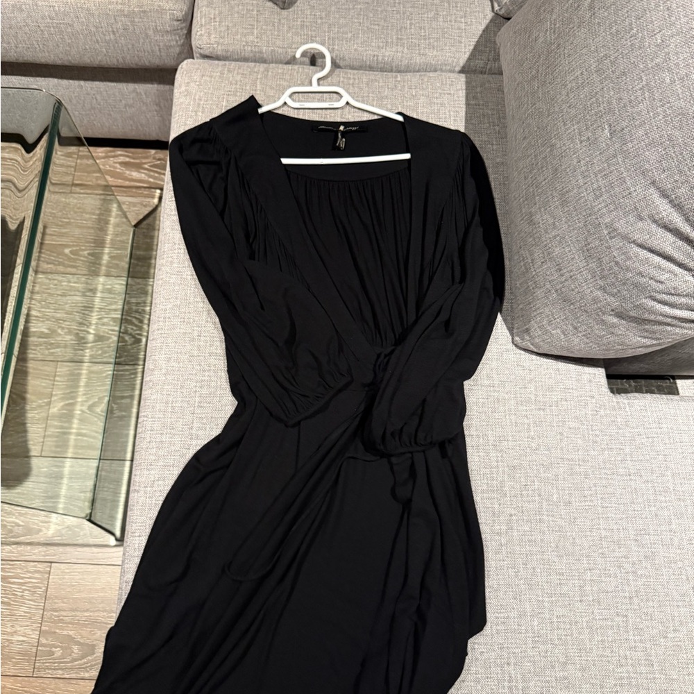 Chic Black Long Sleeve Dress